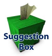Suggestions Box